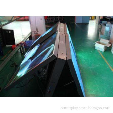 Double Sided LED Sign TV Screen Outdoor City Square LED Vid
